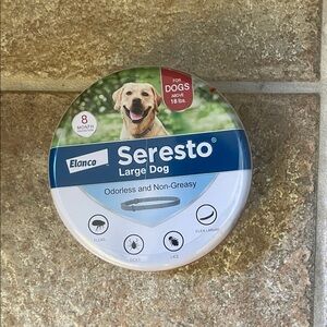 Elan Seresto Large Dog Collar - Blue and White